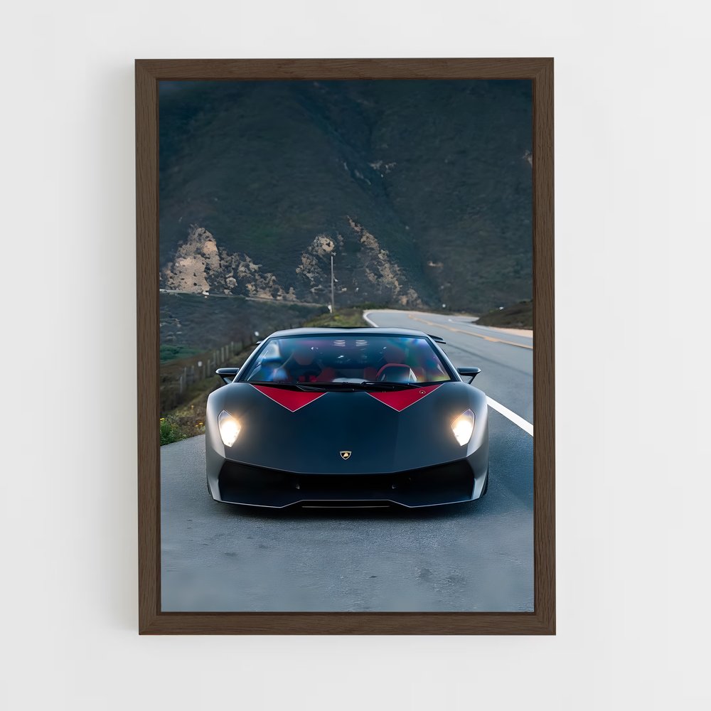 Poster Vision Lamborghini (vue 5)